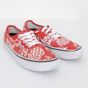 Vans 50th Anniversary Pro Classics Limited Edition Red Sneakers 721454 Mn 7 Wm 9